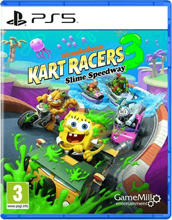 Nickelodeon Kart Racers 3: Slime Speedway box art for Playstation 5